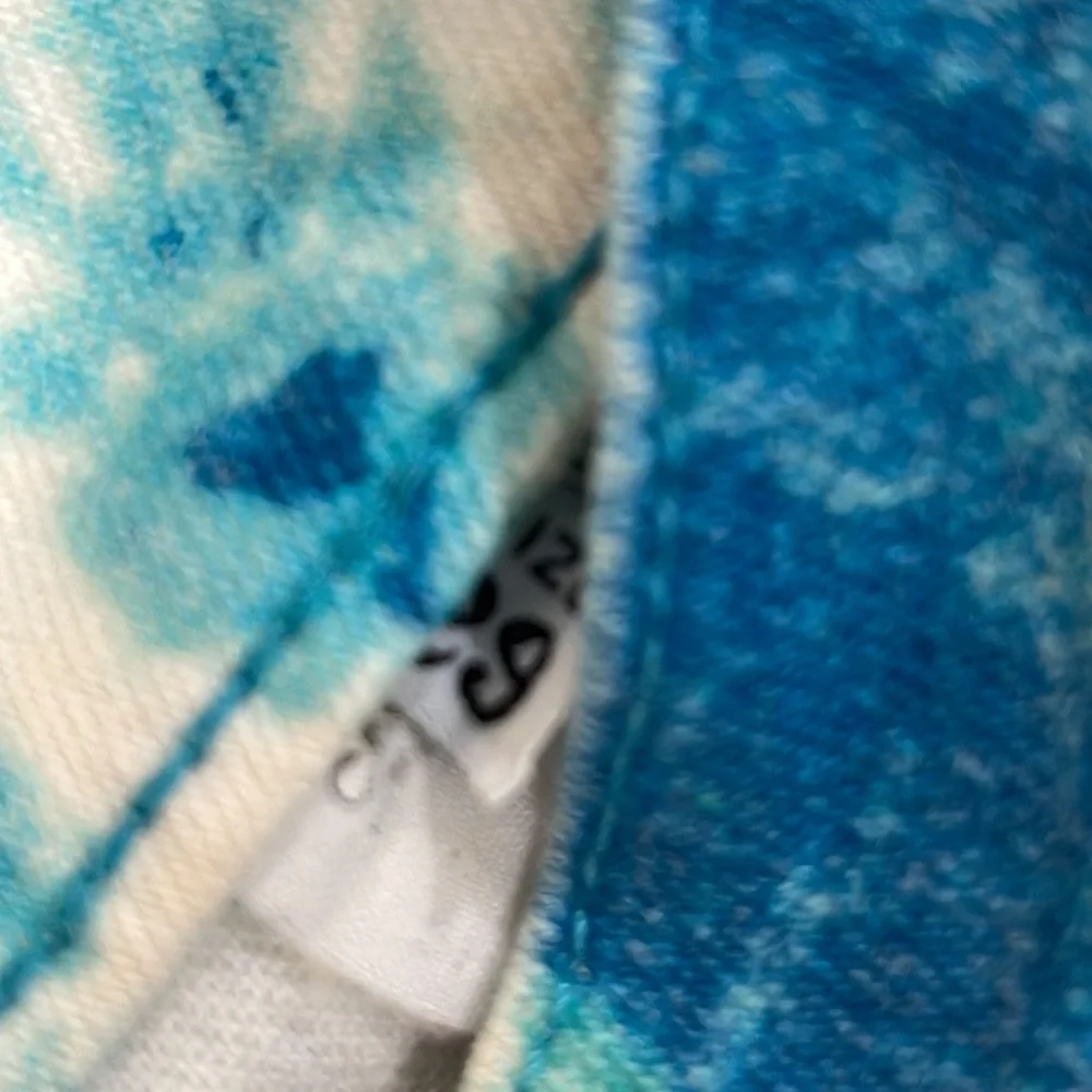 Roberto Cavalli 2000’s Y2K Euro Trash Tie Dye Floral Trippy Stretch Vintage Je… - Picture 9 of 9